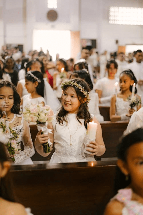 Stylish A Little Lacey Communion Dresses for Girls