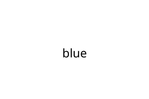 blue