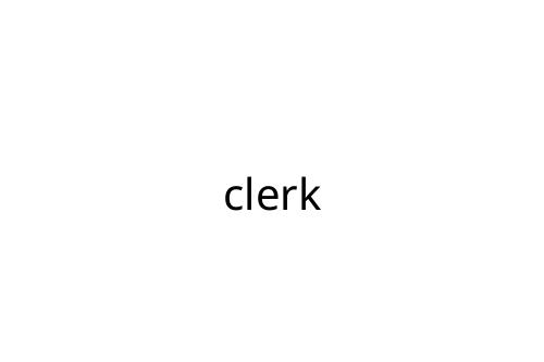 clerk