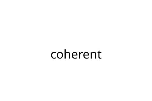 coherent