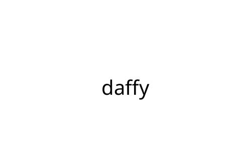 daffy