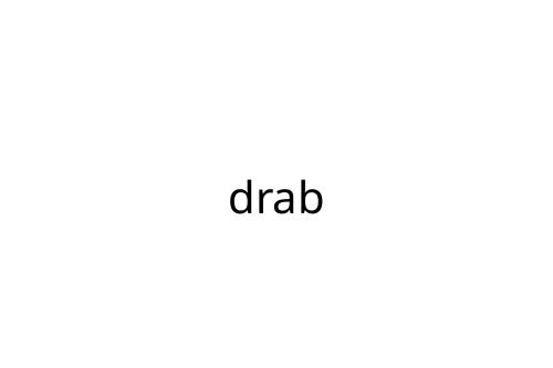 drab