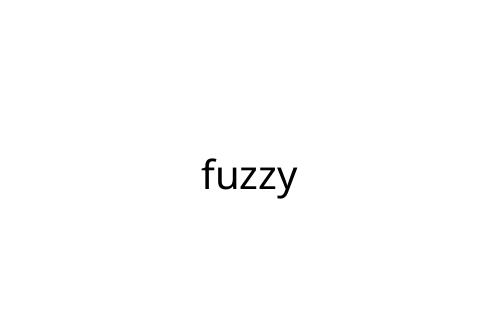 fuzzy