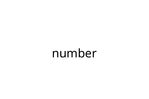 number
