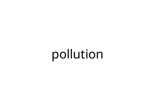 pollution