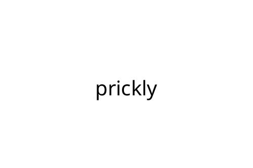 prickly
