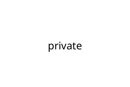 private