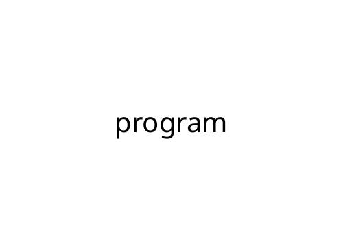 program
