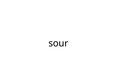 sour