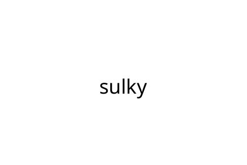 sulky