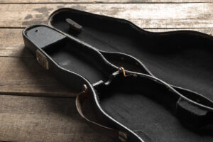 violin wooden textured table