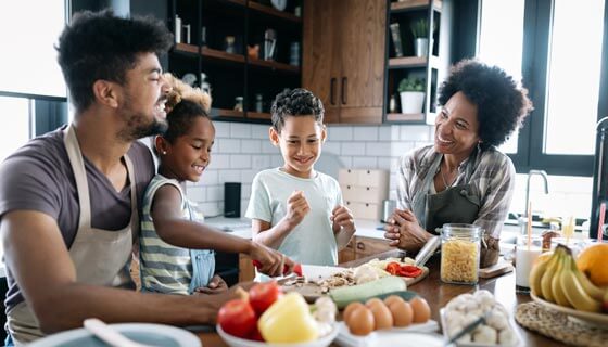 Encouraging Healthy Family Meals Through Modeling Eating Habits