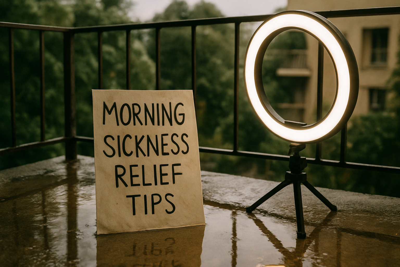 natural remedies for morning sickness