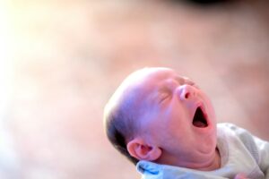 infant overheating signs