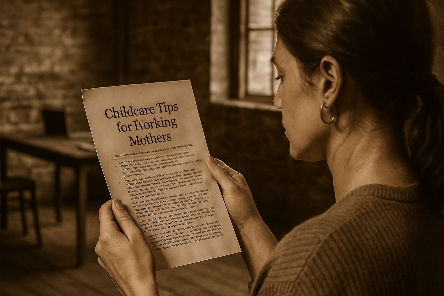 working moms childcare tips