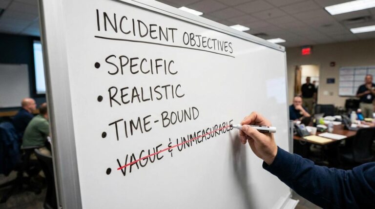 3. which of the following is not a recommended characteristic for incident objectives?