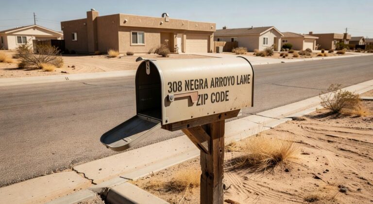 308 negra arroyo lane zip code