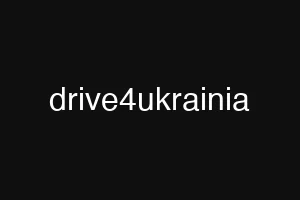 drive4ukrainia