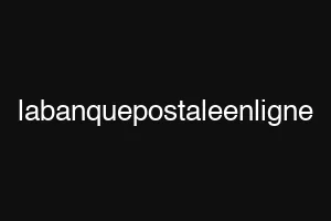labanquepostaleenligne