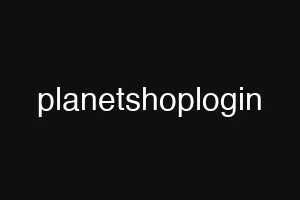 planetshoplogin