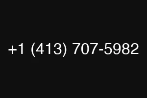 +1 (413) 707-5982