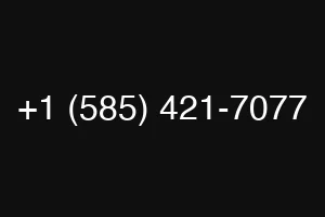 +1 (585) 421-7077