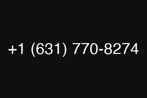 +1 (631) 770-8274
