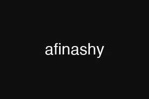 afinashy