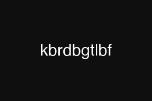 kbrdbgtlbf